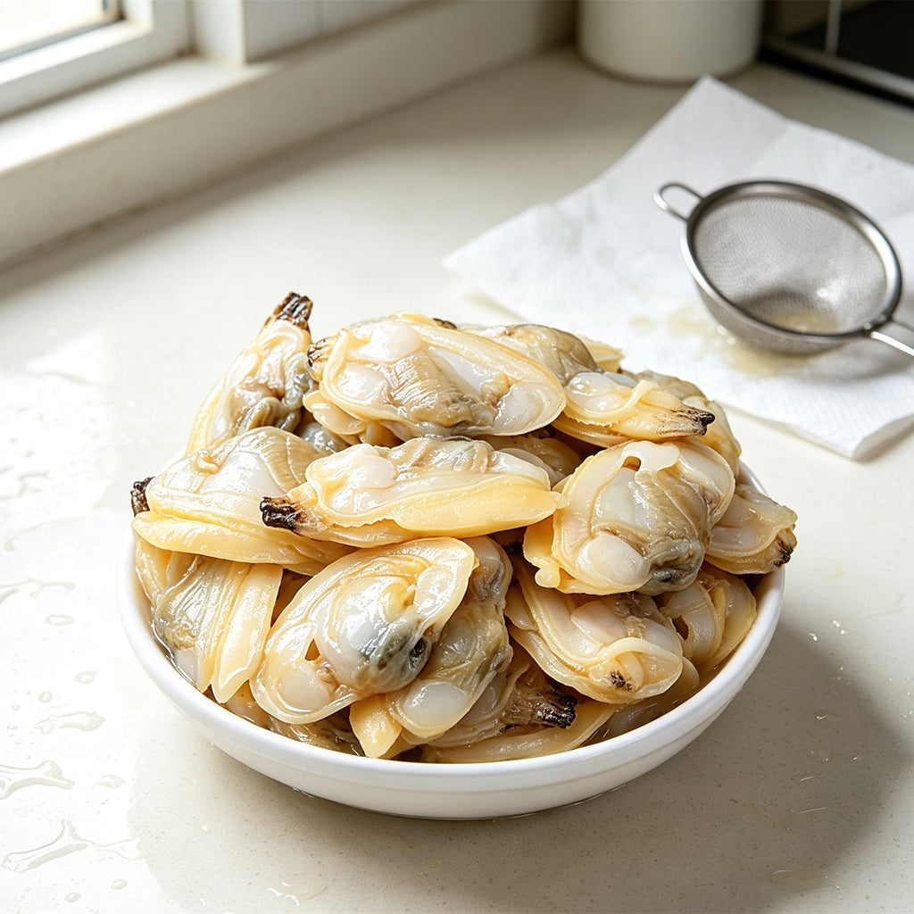 Fresh Cooked Clams In Shell