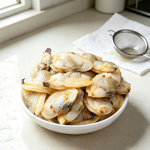 Fresh Cooked Clams In Shell
