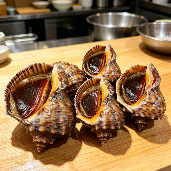 Fresh-Frozen Whole Sea Snails In Shell